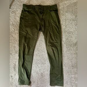Uniqlo Green Pants size large